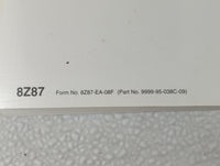 2009 Mazda 3 Owners Manual Book Guide P/N:9999-95-038C-09 8Z87-EA-08F OEM Used Auto Parts - Oemusedautoparts1.com