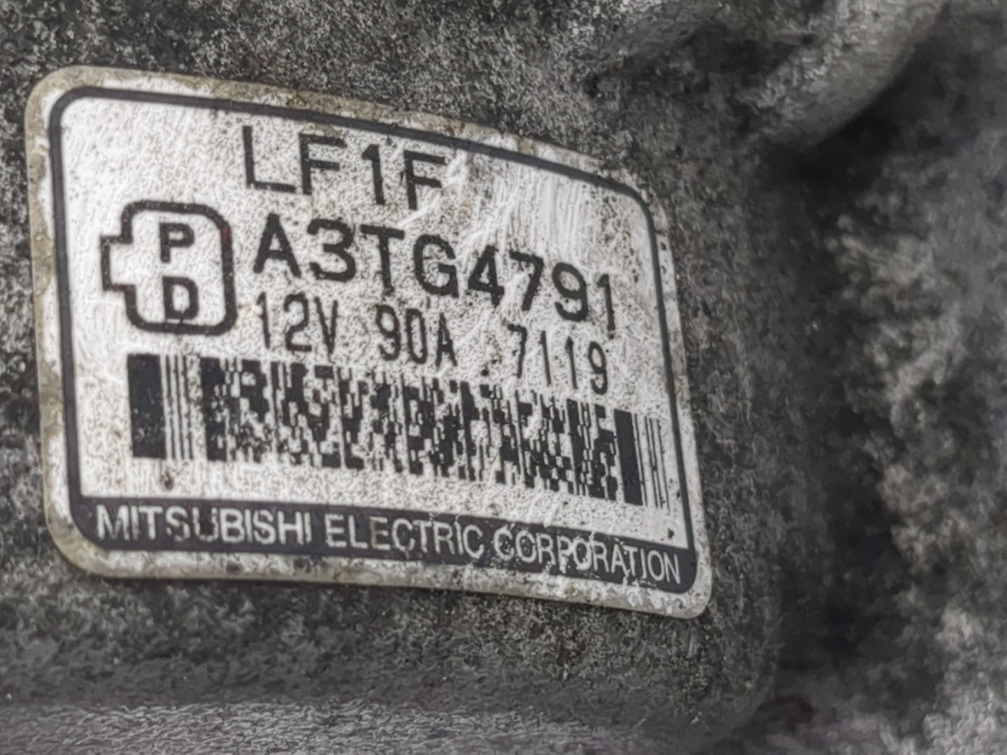 2009 Mazda 3 Sport Alternator Replacement Generator Charging Assembly Engine OEM P/N:A3TG4791 Fits Fits 2006 2007 2008 OEM U