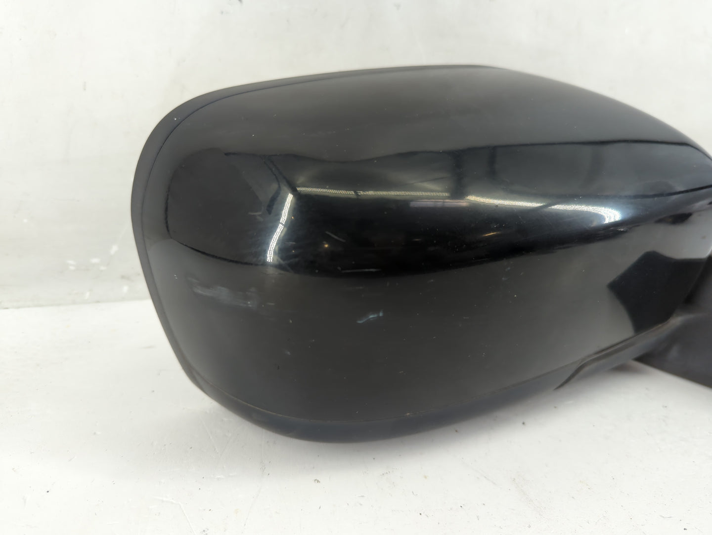 2008-2010 Mazda 5 Passenger Right Side View Manual Door Mirror Black - Oemusedautoparts1.com