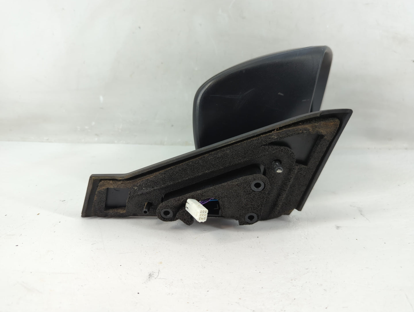 2008-2010 Mazda 5 Passenger Right Side View Manual Door Mirror Black - Oemusedautoparts1.com