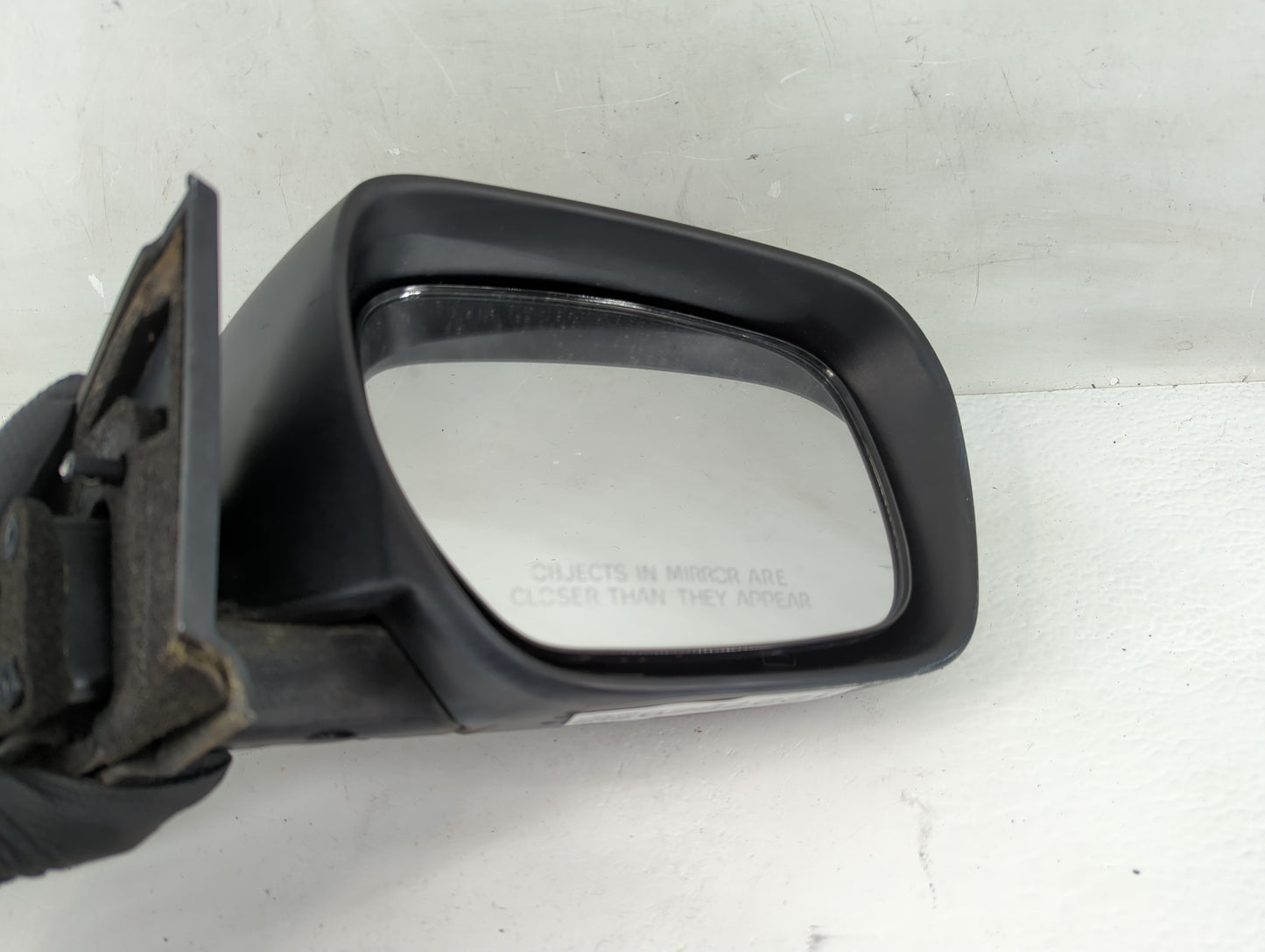 2008-2010 Mazda 5 Passenger Right Side View Manual Door Mirror Black - Oemusedautoparts1.com