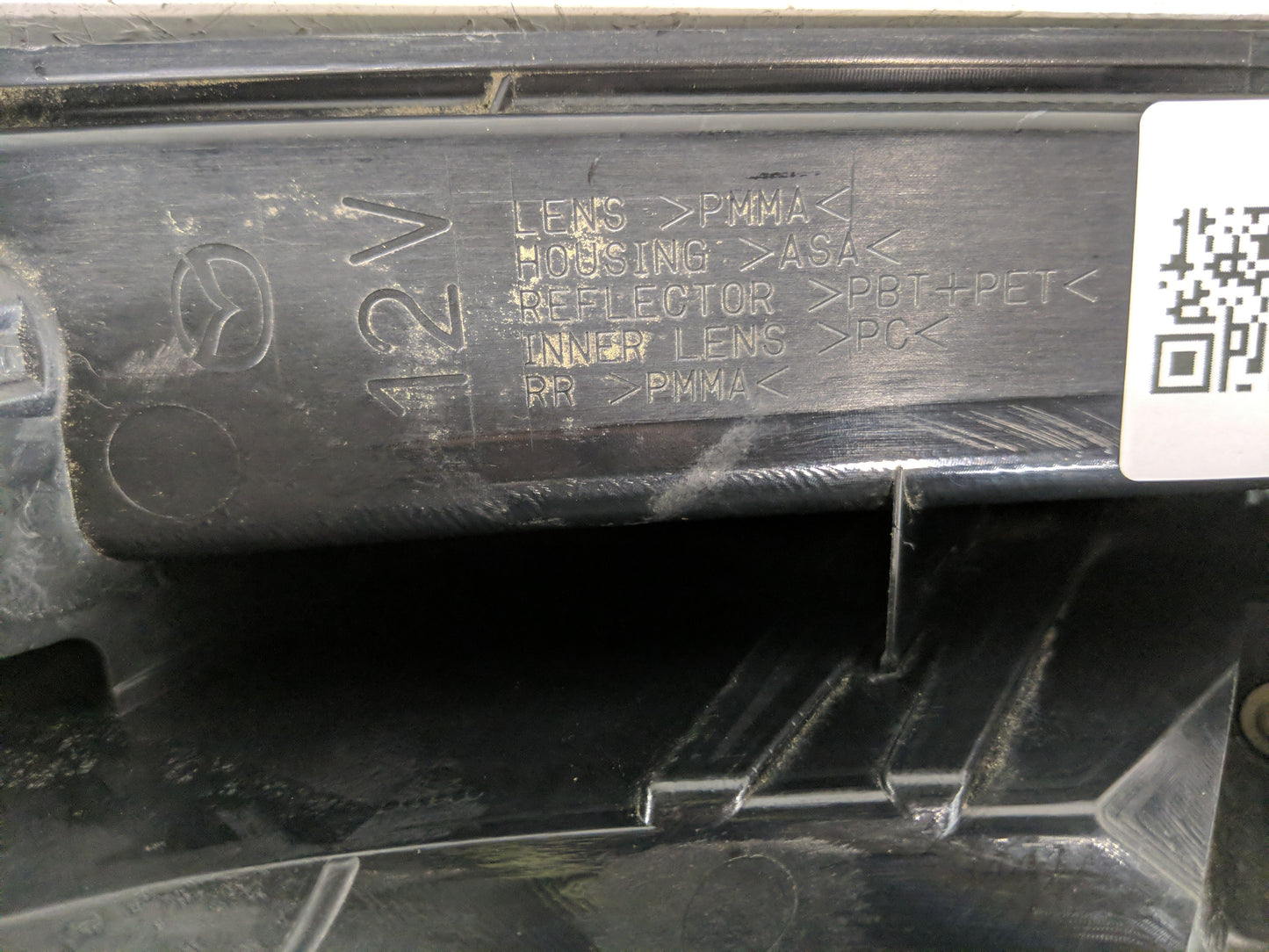 2008-2010 Mazda 5 Tail Light Assembly Passenger Right OEM Fits Fits 2008 2009 2010 OEM Used Auto Parts - Oemusedautoparts1.c