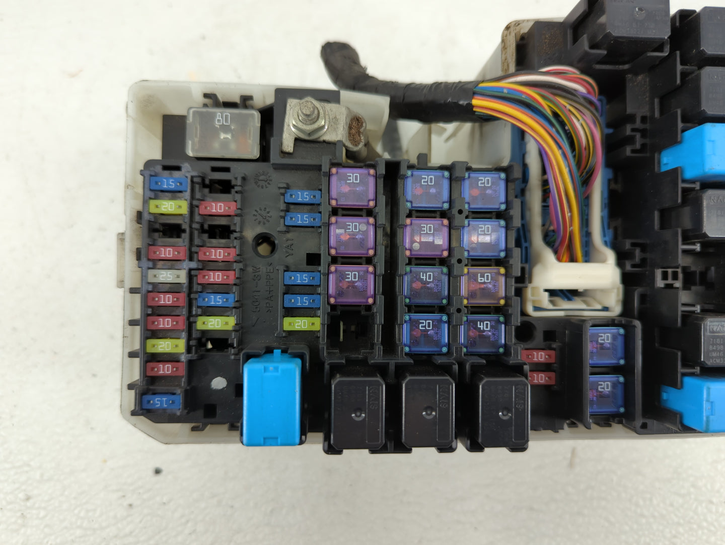 2008-2010 Mazda 5 Fusebox Fuse Box Panel Relay Module P/N:CD84 66 760 Fits Fits 2008 2009 2010 OEM Used Auto Parts - Oemused