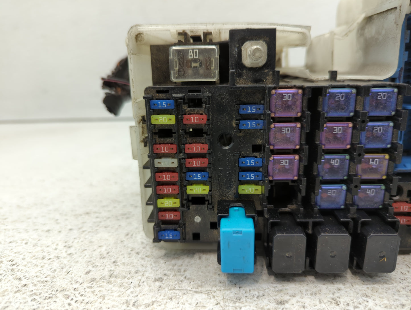2008-2010 Mazda 5 Fusebox Fuse Box Panel Relay Module P/N:CD84 66 760 Fits Fits 2008 2009 2010 OEM Used Auto Parts - Oemused