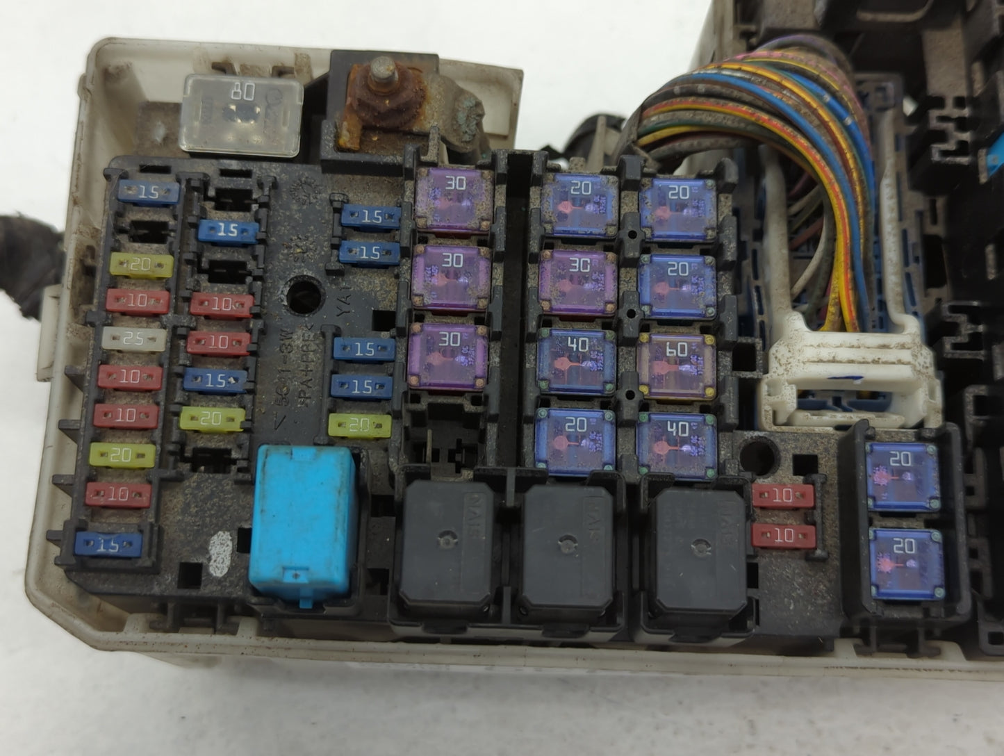 2008-2010 Mazda 5 Fusebox Fuse Box Panel Relay Module P/N:K7005 D84 66 760 Fits Fits 2008 2009 2010 OEM Used Auto Parts - Oe