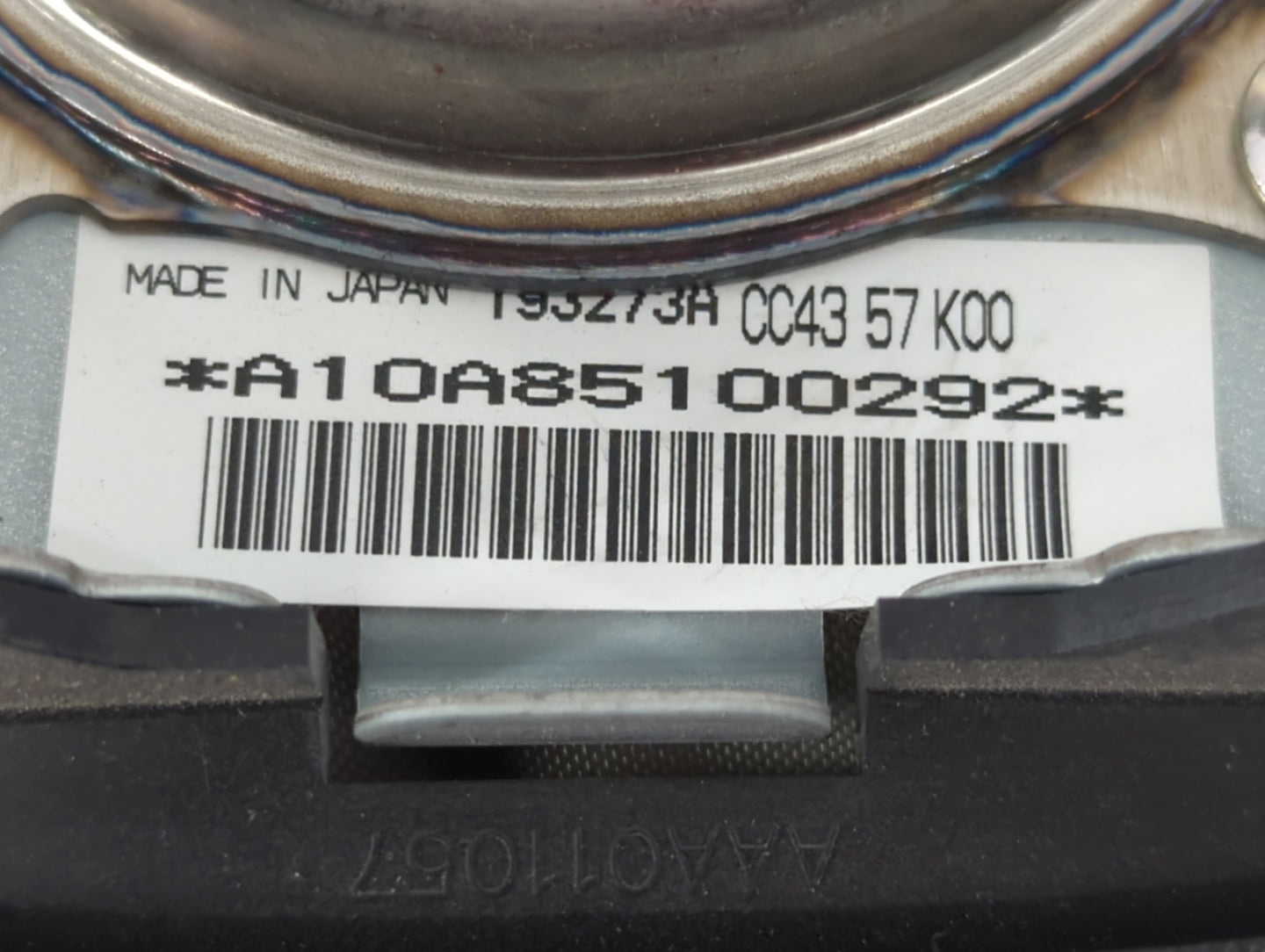 2006-2010 Mazda 5 Air Bag Driver Left Steering Wheel Mounted P/N:A10A85100292 Fits Fits 2006 2007 2008 2009 2010 OEM Used Au