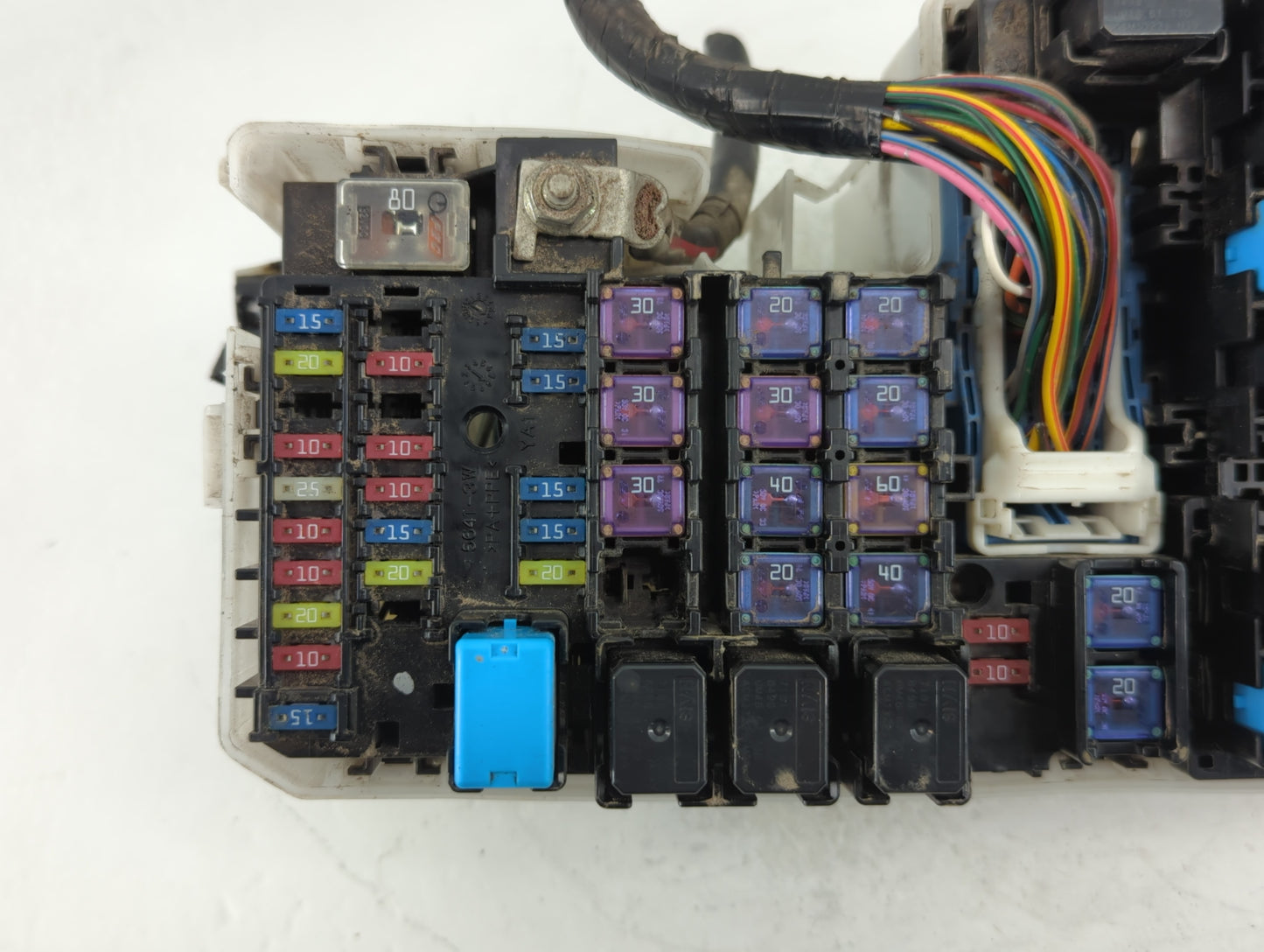 2008-2010 Mazda 5 Fusebox Fuse Box Panel Relay Module P/N:K7005 CD84 66 760 Fits Fits 2008 2009 2010 OEM Used Auto Parts - O