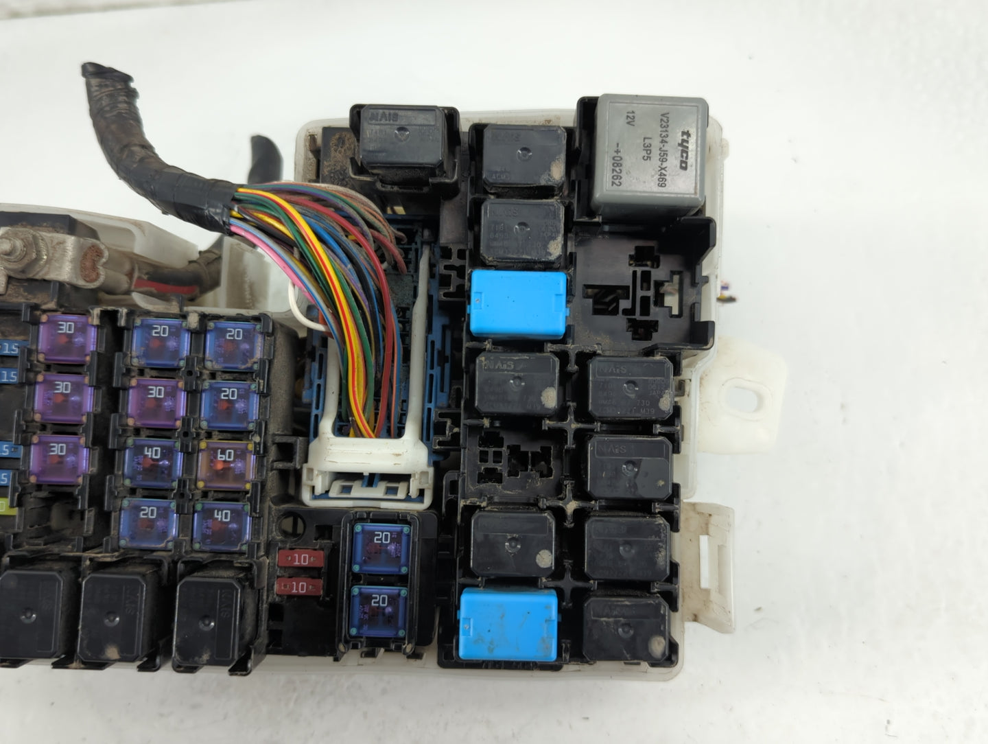 2008-2010 Mazda 5 Fusebox Fuse Box Panel Relay Module P/N:K7005 CD84 66 760 Fits Fits 2008 2009 2010 OEM Used Auto Parts - O