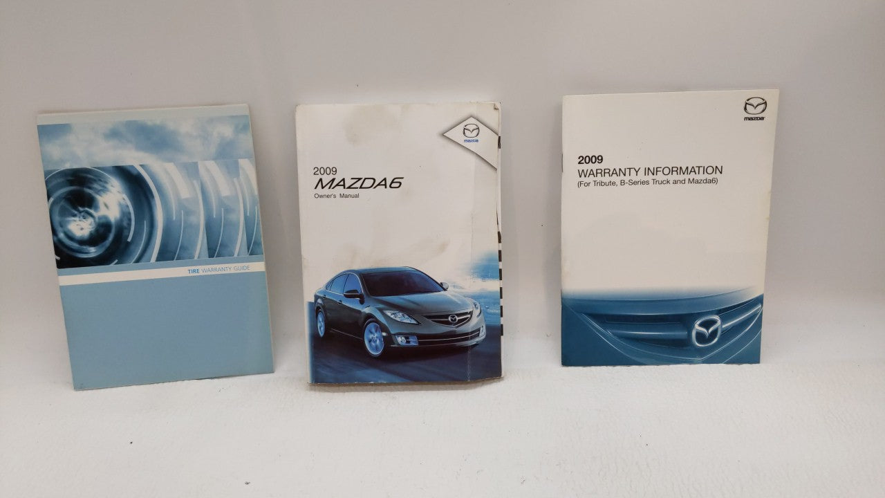 2009 Mazda 6 Owners Manual Book Guide OEM Used Auto Parts - Oemusedautoparts1.com