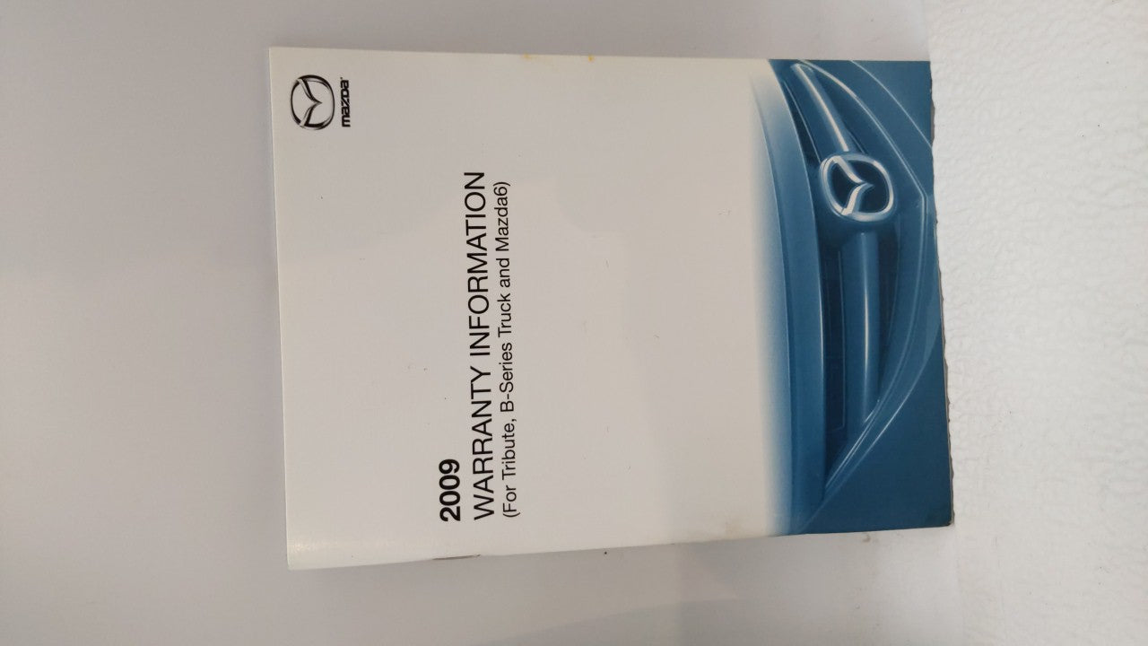 2009 Mazda 6 Owners Manual Book Guide OEM Used Auto Parts - Oemusedautoparts1.com