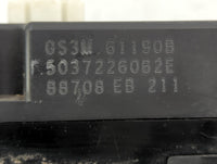 2009-2013 Mazda 6 Climate Control Module Temperature AC/Heater Replacement P/N:GS3M 61190B GS3M 61190C Fits OEM Used Auto Pa