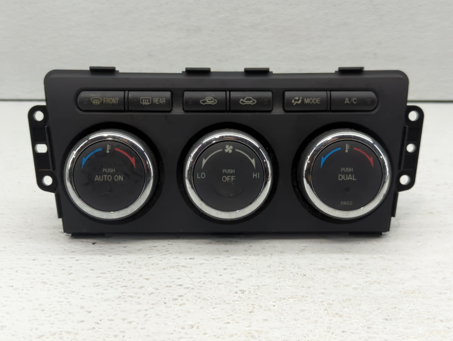 2009-2013 Mazda 6 Climate Control Module Temperature AC/Heater Replacement P/N:GS3M 61190B GS3M 61190C Fits OEM Used Auto Pa
