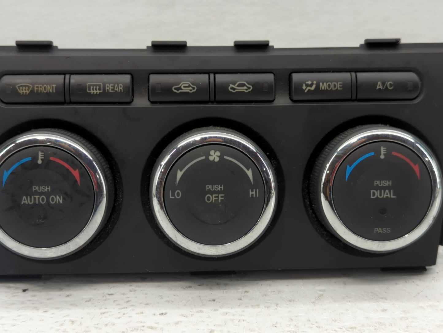 2009-2013 Mazda 6 Climate Control Module Temperature AC/Heater Replacement P/N:GS3M 61190B GS3M 61190C Fits OEM Used Auto Pa