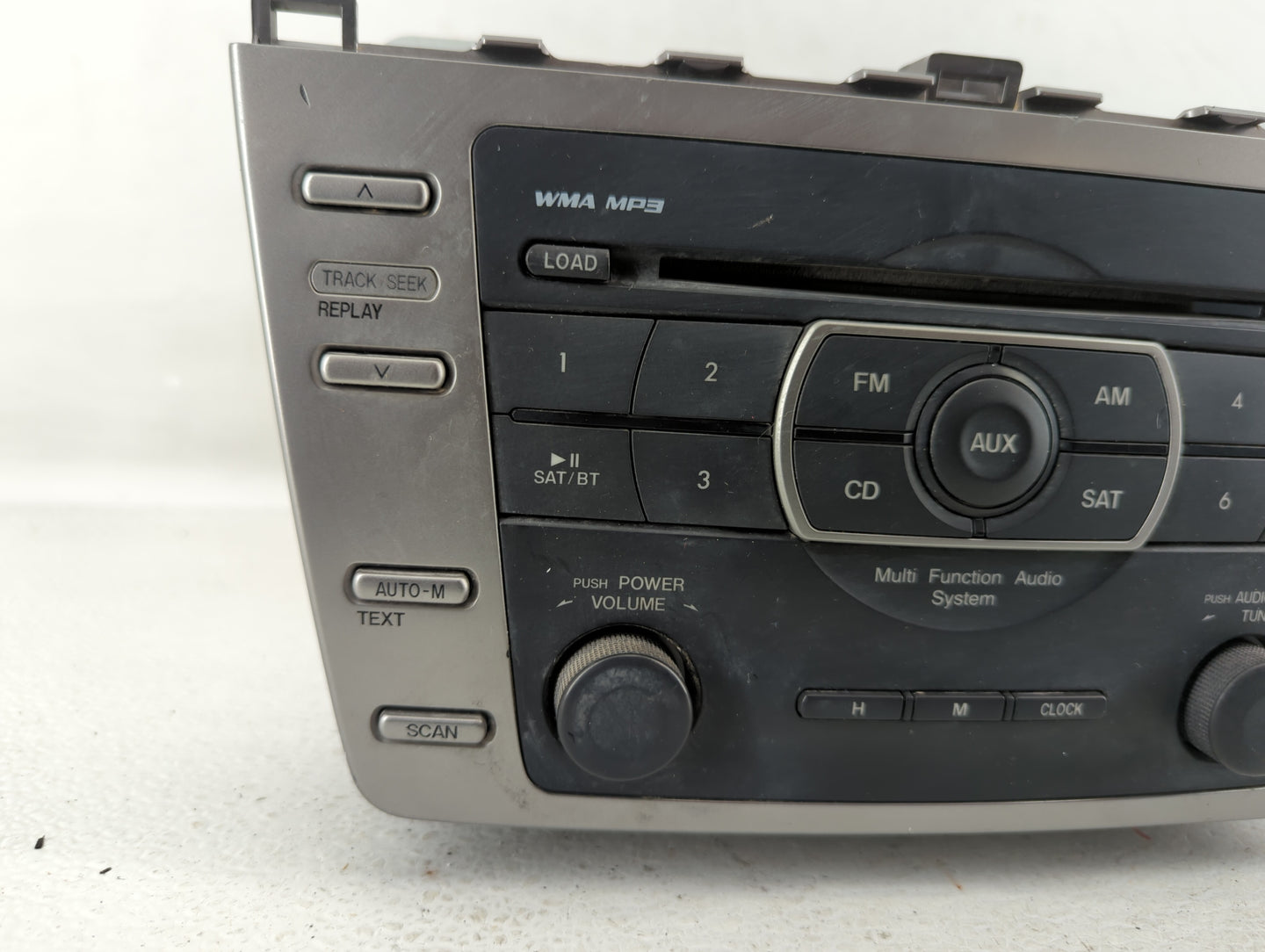 2009-2010 Mazda 6 Radio AM FM Cd Player Receiver Replacement P/N:GS3R669R0C GS3L669R0D Fits Fits 2009 2010 OEM Used Auto Par