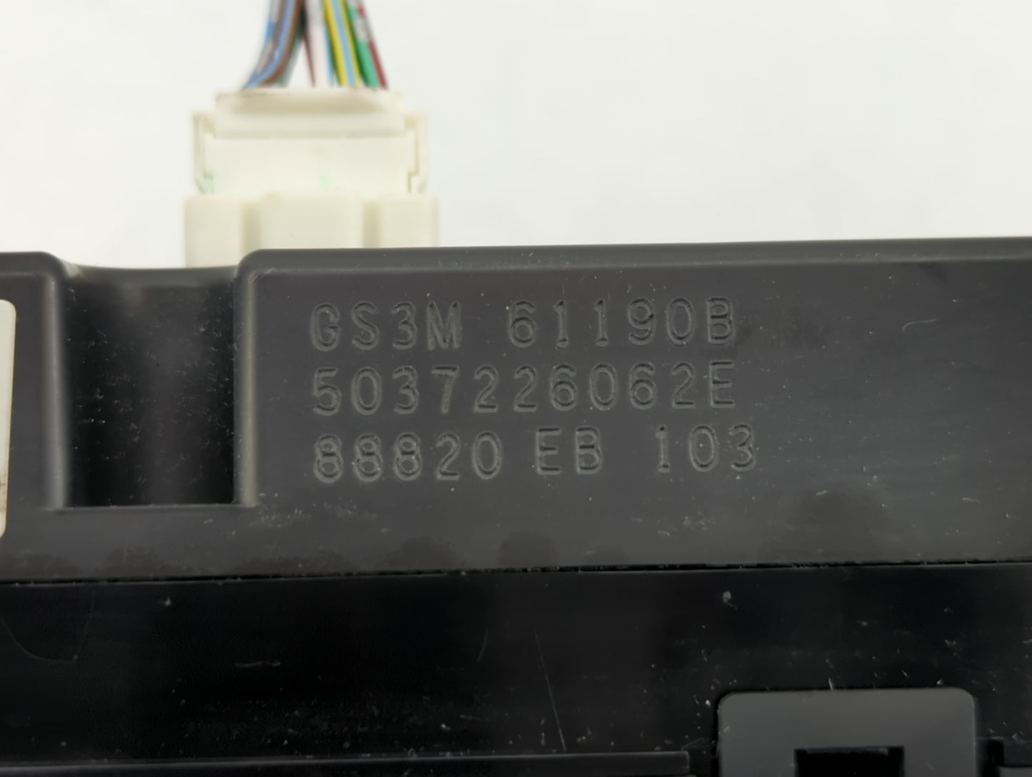 2009-2013 Mazda 6 Climate Control Module Temperature AC/Heater Replacement P/N:GS3M 61190B GS3M 61190C Fits OEM Used Auto Pa