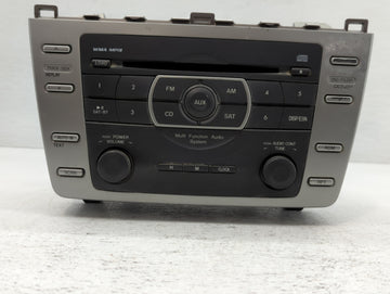 2009-2010 Mazda 6 Radio AM FM Cd Player Receiver Replacement P/N:GS3L669R0C Fits Fits 2009 2010 OEM Used Auto Parts - Oemuse