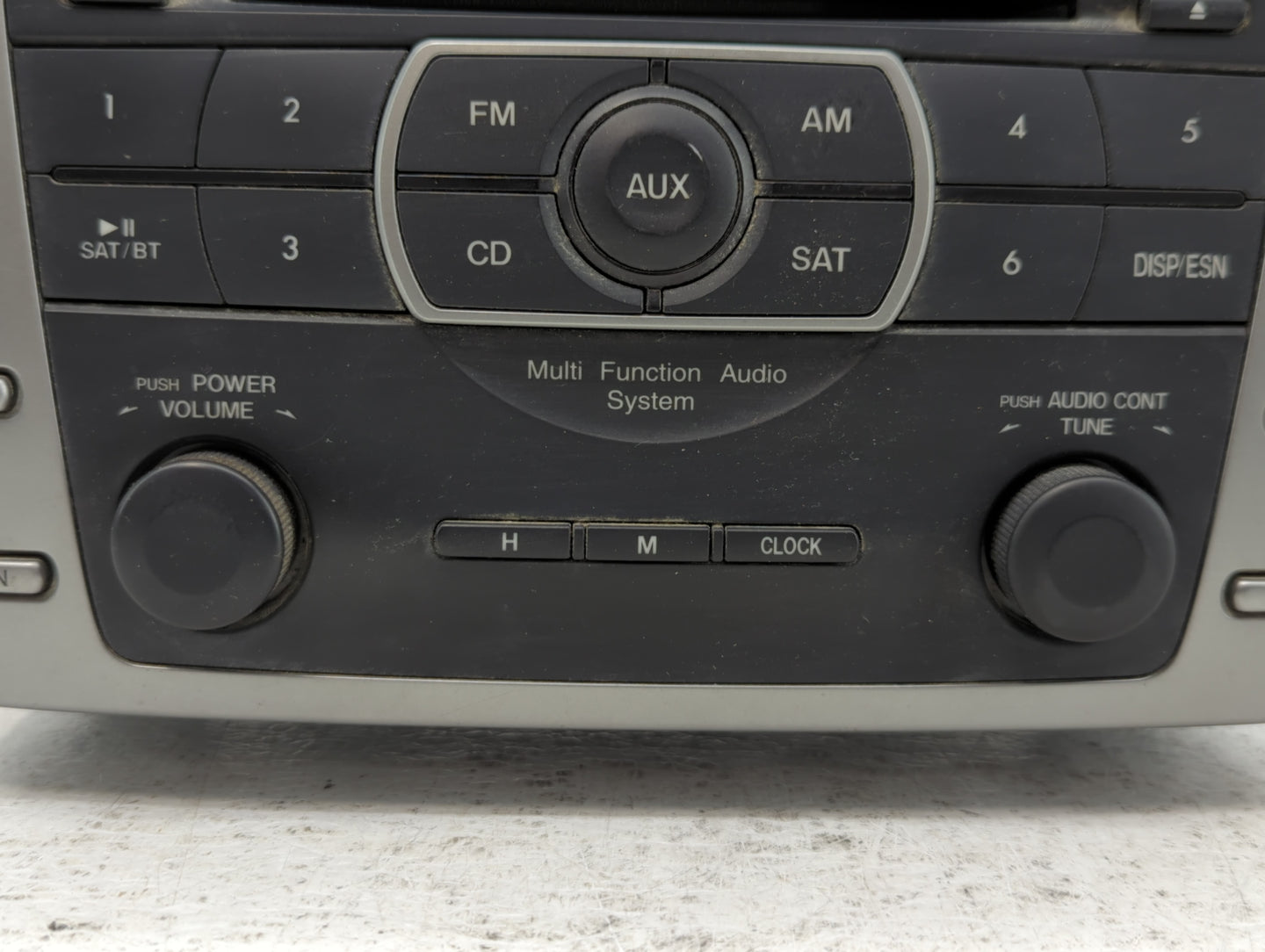 2009-2010 Mazda 6 Radio AM FM Cd Player Receiver Replacement P/N:GS3L669R0C Fits Fits 2009 2010 OEM Used Auto Parts - Oemuse