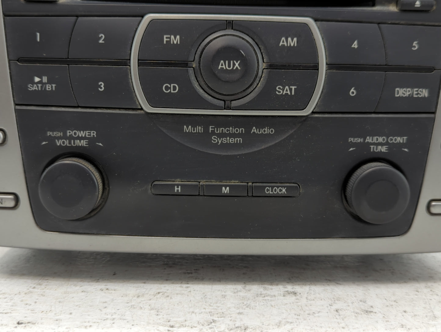 2009-2010 Mazda 6 Radio AM FM Cd Player Receiver Replacement P/N:GS3L669R0C Fits Fits 2009 2010 OEM Used Auto Parts - Oemuse