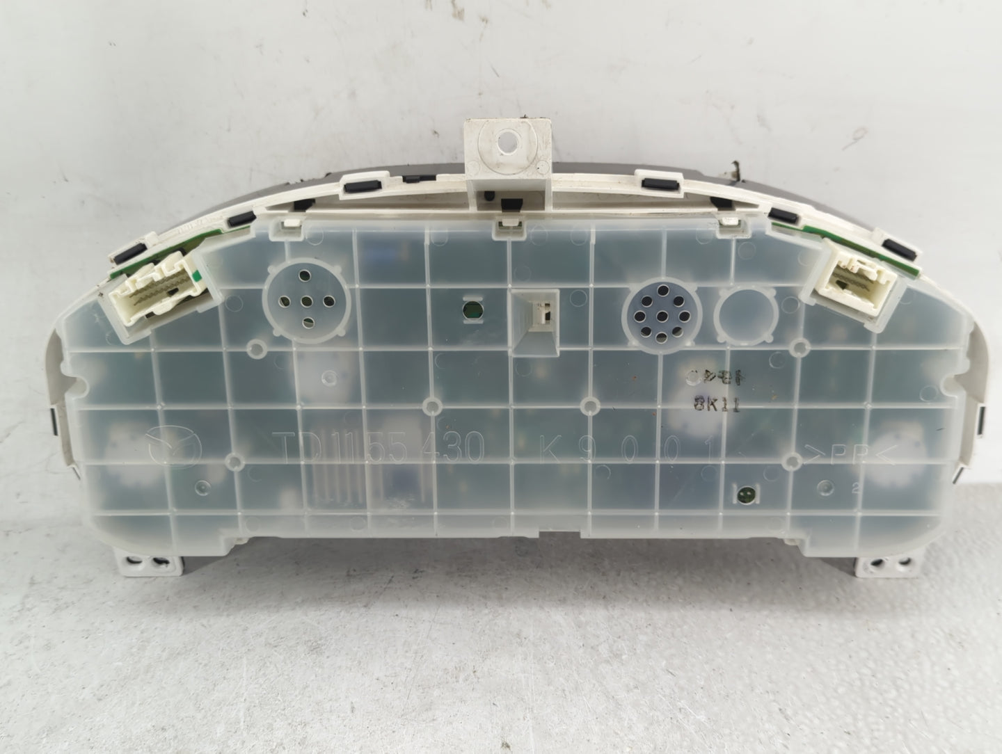 2009 Mazda 6 Instrument Cluster Speedometer Gauges Miles:100K Fits OEM Used Auto Parts - Oemusedautoparts1.com