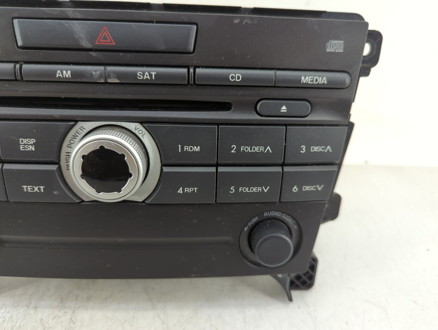 2007-2009 Mazda Cx-7 Radio AM FM Cd Player Receiver Replacement P/N:EG67 66 9R0A EG67 66 AR0A Fits Fits 2007 2008 2009 OEM U