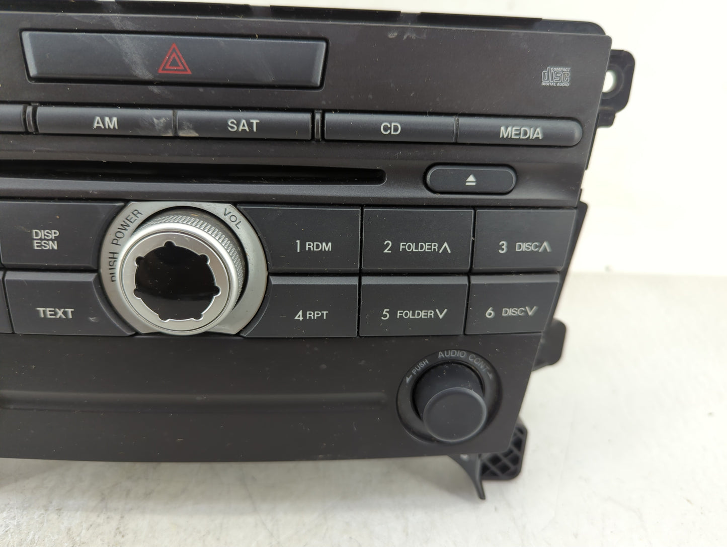2007-2009 Mazda Cx-7 Radio AM FM Cd Player Receiver Replacement P/N:EG67 66 9R0A EG67 66 AR0A Fits Fits 2007 2008 2009 OEM U