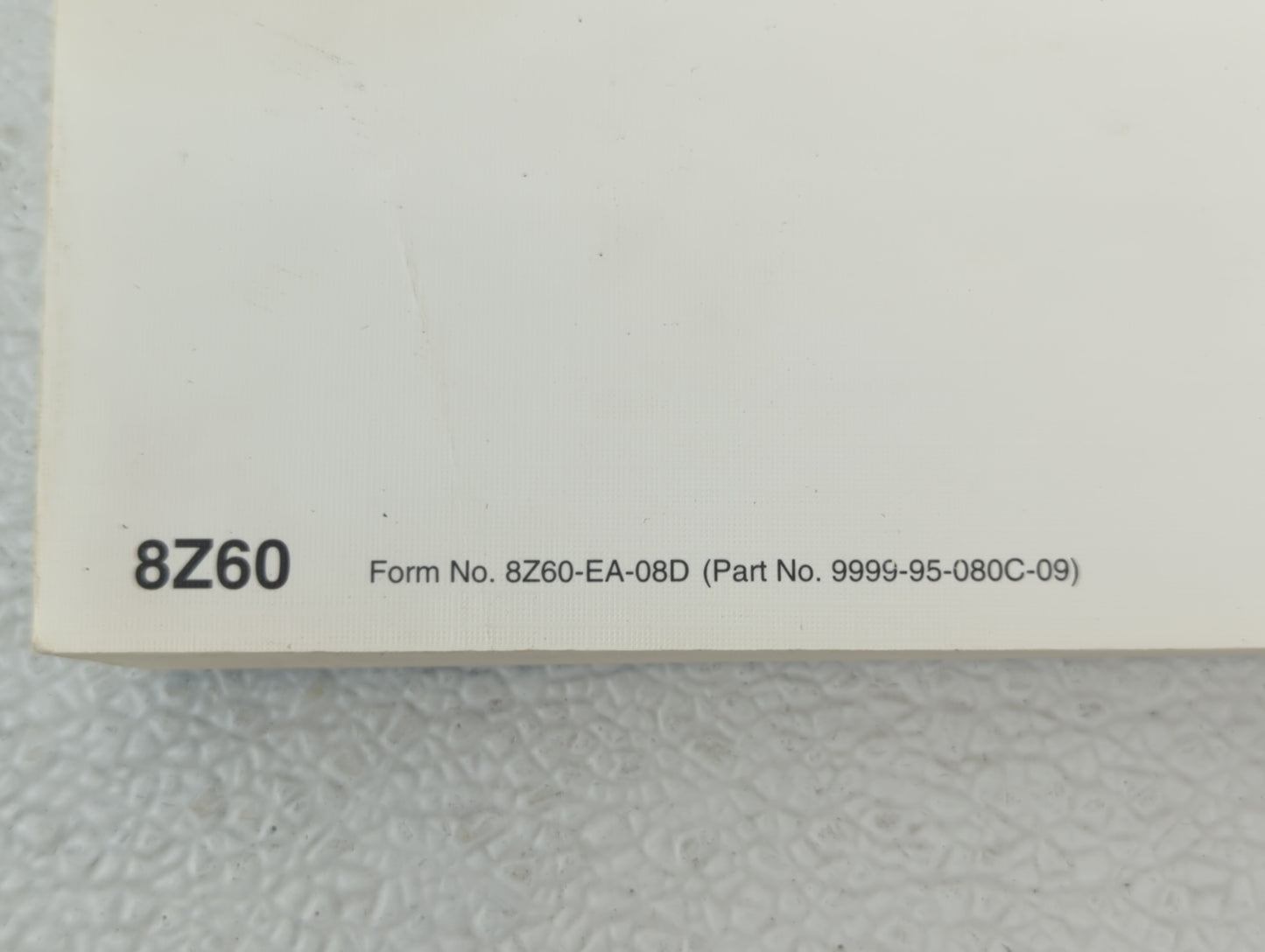 2009 Mazda Cx-7 Owners Manual Book Guide OEM Used Auto Parts - Oemusedautoparts1.com