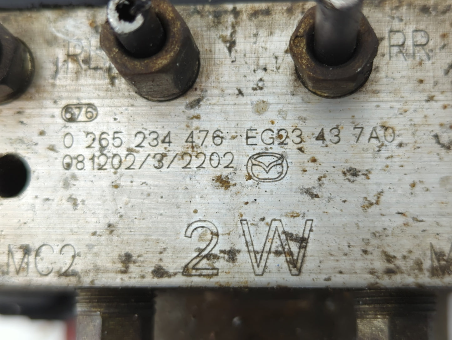 2007-2009 Mazda Cx-7 ABS Pump Control Module Replacement P/N:EG23 43 7A0 Fits Fits 2007 2008 2009 OEM Used Auto Parts - Oemu