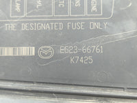2007-2009 Mazda Cx-7 Fusebox Fuse Box Panel Relay Module P/N:EG23 66761 Fits Fits 2007 2008 2009 OEM Used Auto Parts - Oemus