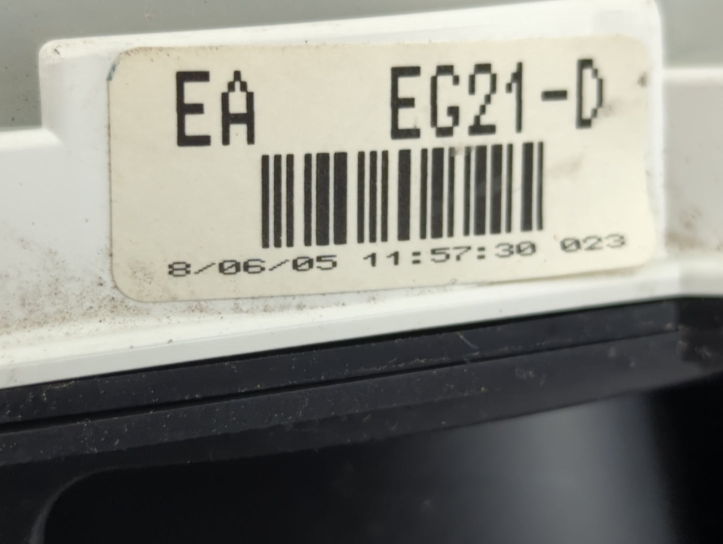 2007-2009 Mazda Cx-7 Instrument Cluster Speedometer Gauges P/N:EG21-D Fits Fits 2007 2008 2009 OEM Used Auto Parts - Oemused