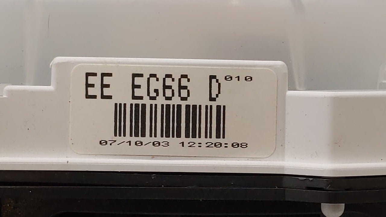 2009 Mazda Cx-7 Instrument Cluster Speedometer Gauges P/N:EEEG66C EE EG66 D, EE EG66 B, EEEG66B Fits Fits 2007 2008 OEM Used