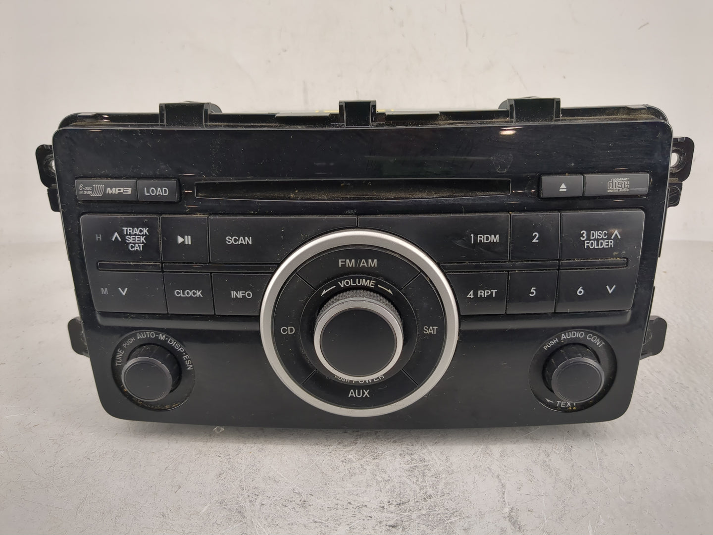 2009-2010 Mazda Cx-9 Radio AM FM Cd Player Receiver Replacement P/N:TE93 66 ARXB Fits Fits 2009 2010 OEM Used Auto Parts - O