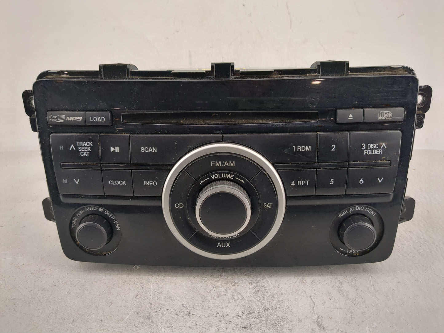 2009-2010 Mazda Cx-9 Radio AM FM Cd Player Receiver Replacement P/N:TE93 66 ARXB Fits Fits 2009 2010 OEM Used Auto Parts - O