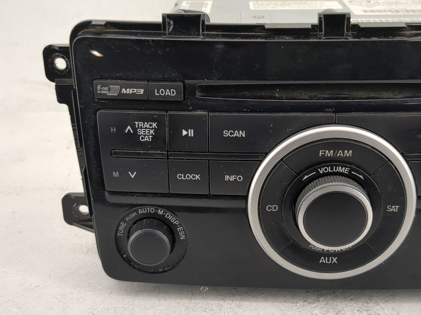 2009-2010 Mazda Cx-9 Radio AM FM Cd Player Receiver Replacement P/N:TE93 66 ARXB Fits Fits 2009 2010 OEM Used Auto Parts - O