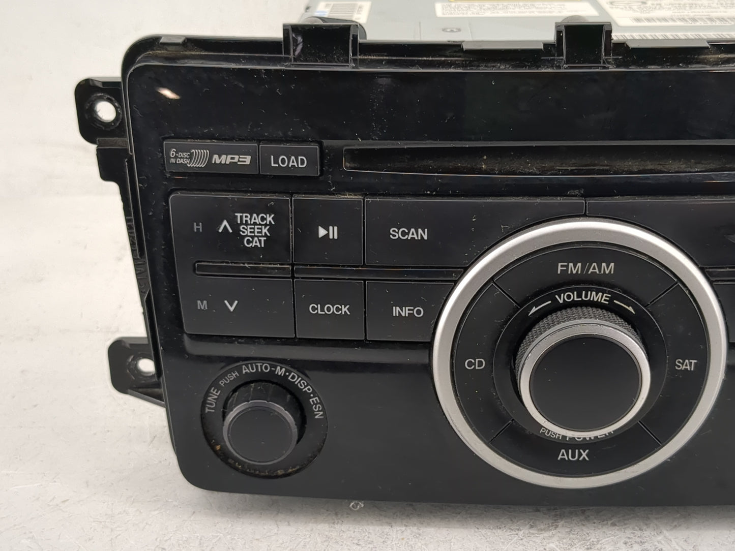 2009-2010 Mazda Cx-9 Radio AM FM Cd Player Receiver Replacement P/N:TE93 66 ARXB Fits Fits 2009 2010 OEM Used Auto Parts - O