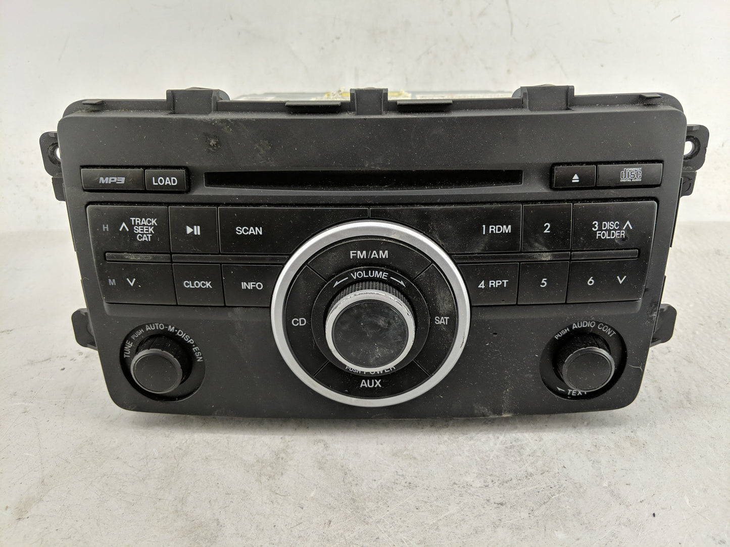 2009-2012 Mazda Cx-9 Radio AM FM Cd Player Receiver Replacement P/N:TE91 66 AR0B Fits Fits 2009 2011 2012 OEM Used Auto Part