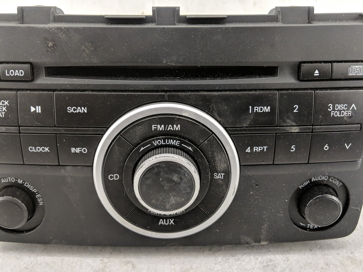 2009-2012 Mazda Cx-9 Radio AM FM Cd Player Receiver Replacement P/N:TE91 66 AR0B Fits 2009 2011 2012 OEM Used Auto Parts - O