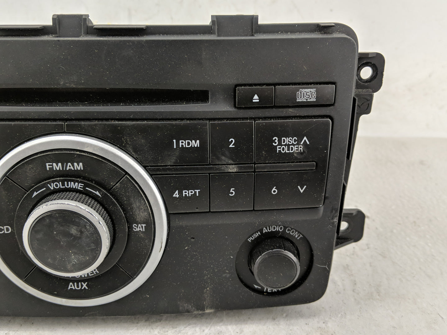 2009-2012 Mazda Cx-9 Radio AM FM Cd Player Receiver Replacement P/N:TE91 66 AR0B Fits Fits 2009 2011 2012 OEM Used Auto Part