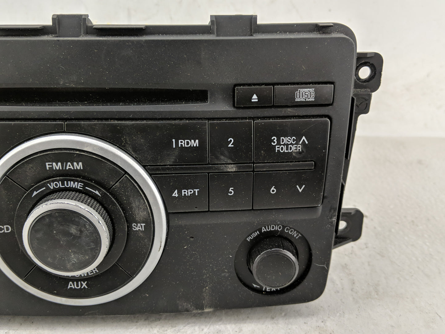 2009-2012 Mazda Cx-9 Radio AM FM Cd Player Receiver Replacement P/N:TE91 66 AR0B Fits Fits 2009 2011 2012 OEM Used Auto Part