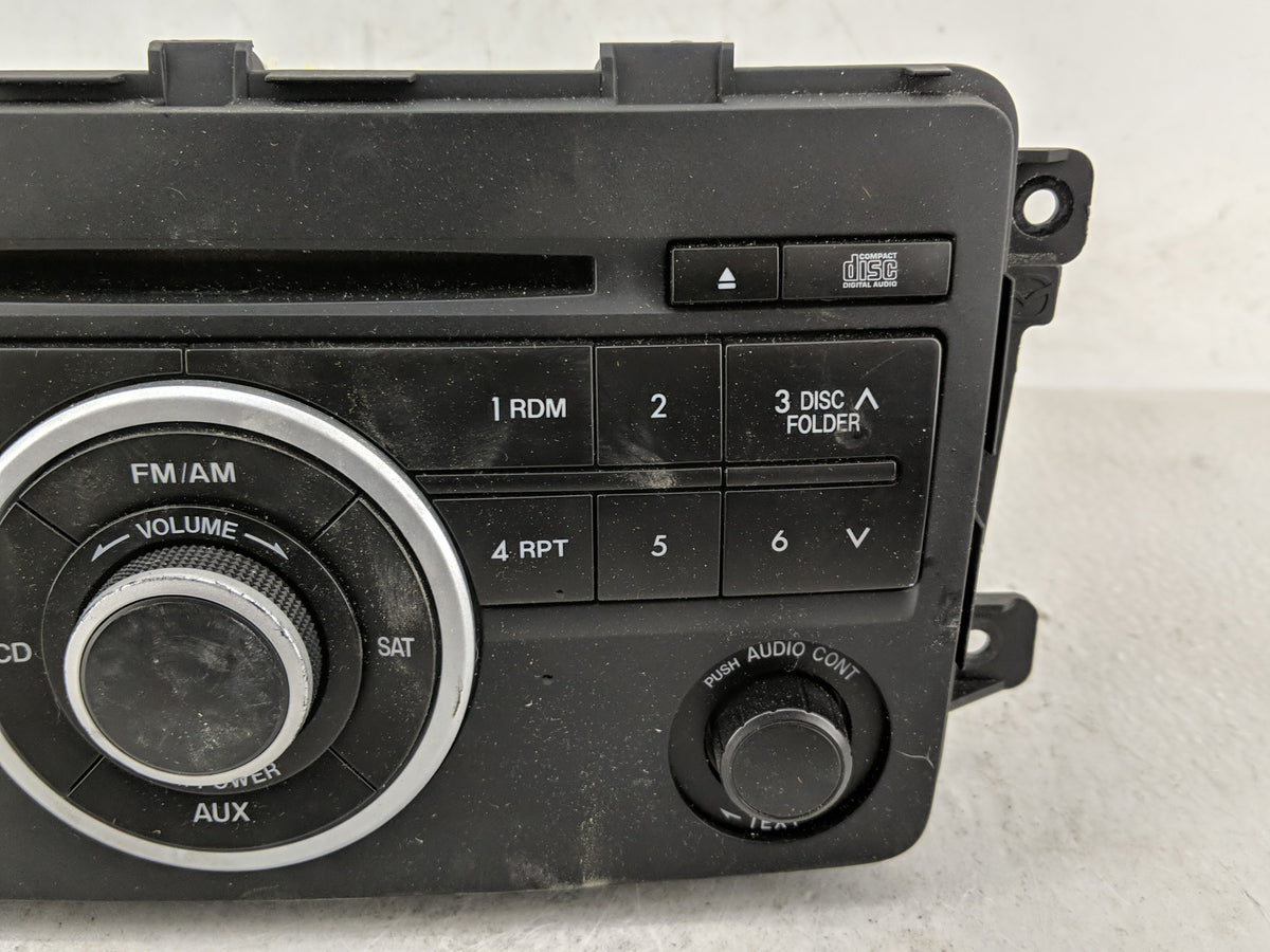 2009-2012 Mazda Cx-9 Radio AM FM Cd Player Receiver Replacement P/N:TE91 66 AR0B Fits 2009 2011 2012 OEM Used Auto Parts - O