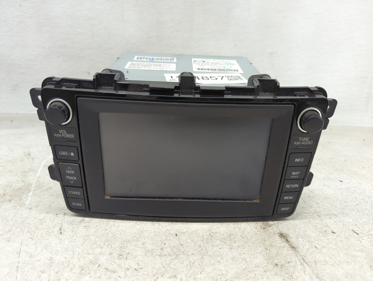 2009 Mazda Cx-9 Radio AM FM Cd Player Receiver Replacement P/N:TE95 66 DV0A Fits OEM Used Auto Parts - Oemusedautoparts1.com