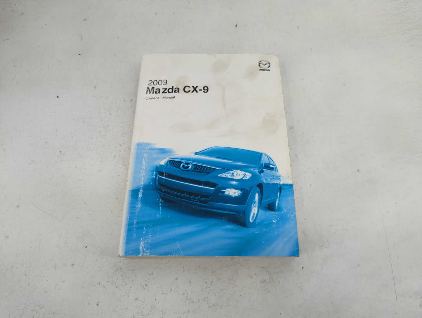 2009 Mazda Cx-9 Owners Manual Book Guide P/N:8Z66-EA-08F 9999-95-011C-09 OEM Used Auto Parts - Oemusedautoparts1.com