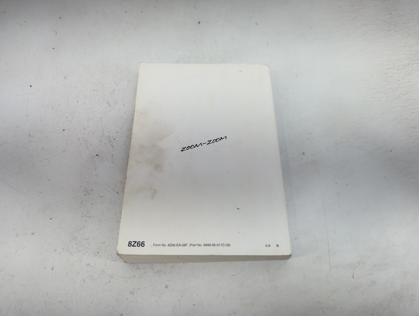 2009 Mazda Cx-9 Owners Manual Book Guide P/N:8Z66-EA-08F 9999-95-011C-09 OEM Used Auto Parts - Oemusedautoparts1.com