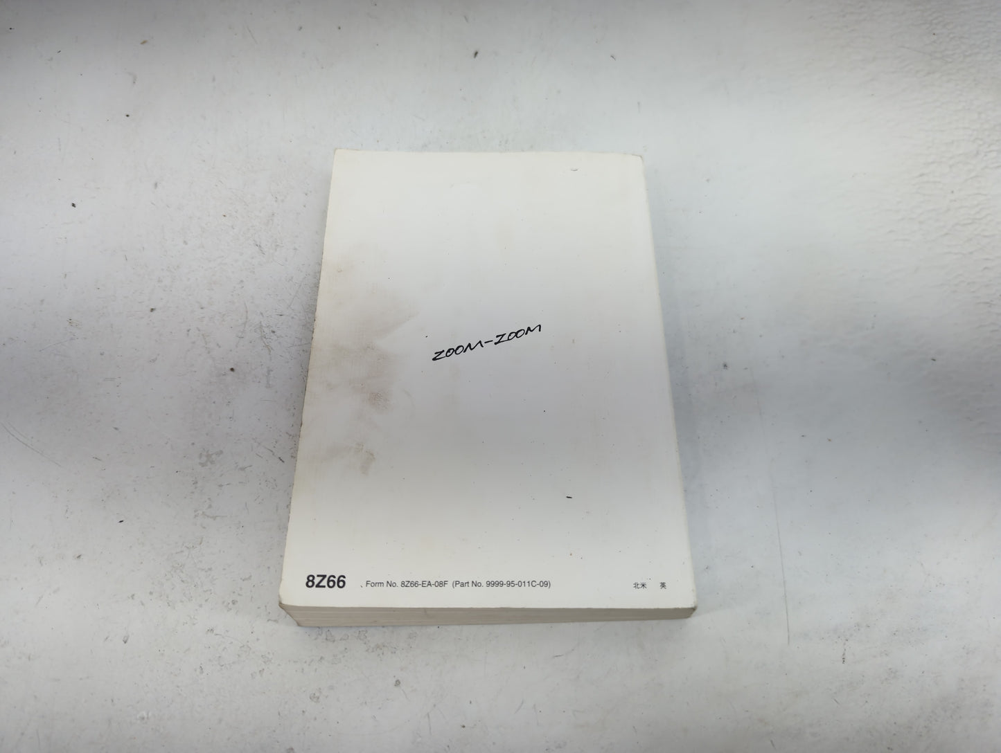 2009 Mazda Cx-9 Owners Manual Book Guide P/N:8Z66-EA-08F 9999-95-011C-09 OEM Used Auto Parts - Oemusedautoparts1.com