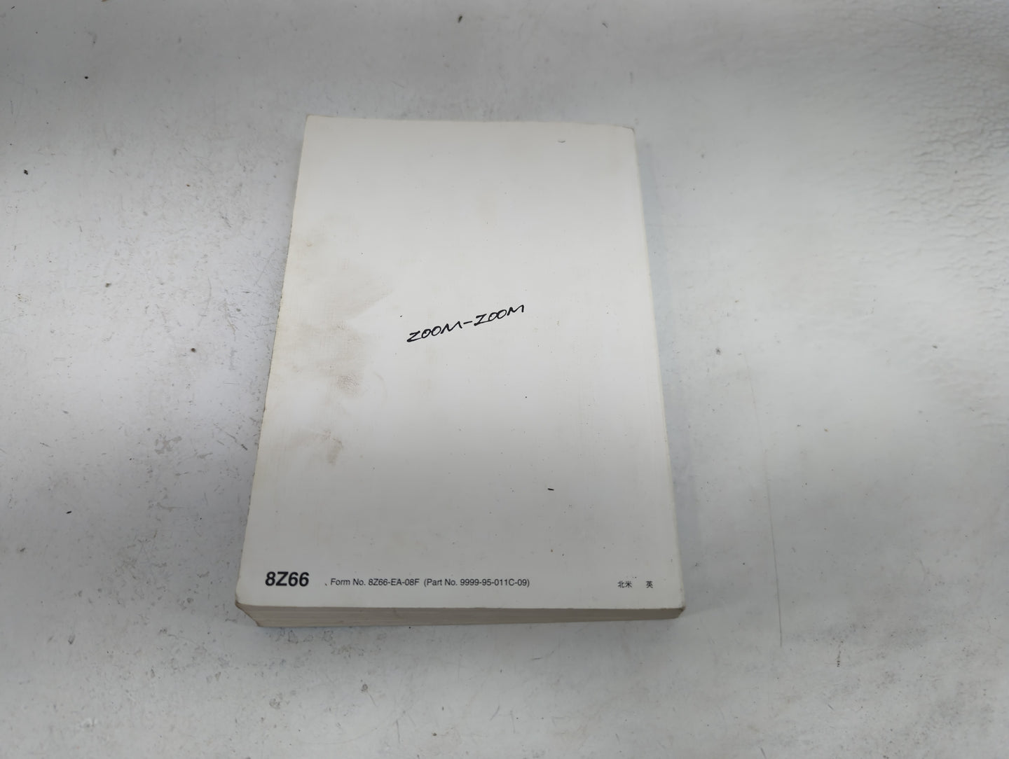 2009 Mazda Cx-9 Owners Manual Book Guide P/N:8Z66-EA-08F 9999-95-011C-09 OEM Used Auto Parts - Oemusedautoparts1.com