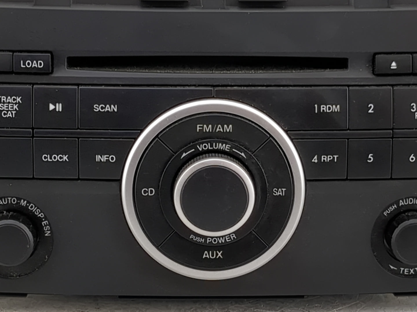 2009-2012 Mazda Cx-9 Radio AM FM Cd Player Receiver Replacement P/N:14795565 TE9166AR0B Fits Fits 2009 2011 2012 OEM Used Au
