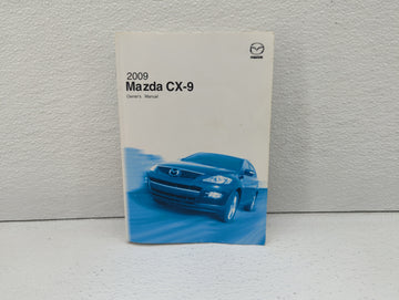 2009 Mazda Cx-9 Owners Manual Book Guide OEM Used Auto Parts - Oemusedautoparts1.com