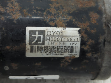 2007-2015 Mazda Cx-9 Car Starter Motor Solenoid OEM P/N:M000T15871 Fits Fits 2007 2008 2009 2010 2013 2014 2015 OEM Used Auto Parts