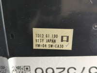 2007-2009 Mazda Cx-9 Climate Control Module Temperature AC/Heater Replacement P/N:TD12 61 190 Fits Fits 2007 2008 2009 OEM U