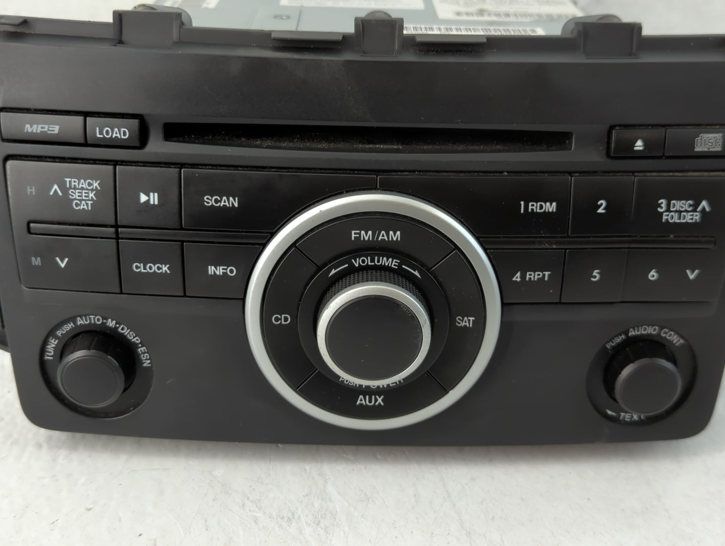 2009-2010 Mazda Cx-9 Radio AM FM Cd Player Receiver Replacement P/N:TE91 66 AR0B 14795565 Fits Fits 2009 2010 OEM Used Auto 