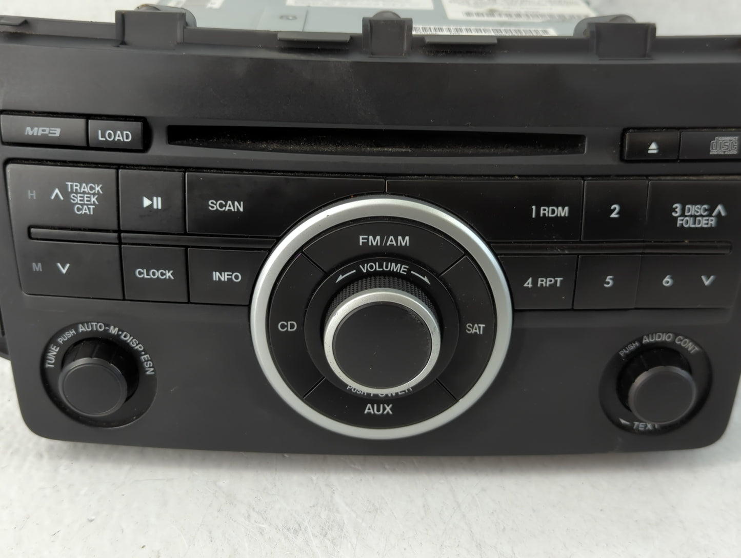 2009-2010 Mazda Cx-9 Radio AM FM Cd Player Receiver Replacement P/N:TE91 66 AR0B 14795565 Fits Fits 2009 2010 OEM Used Auto 